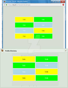 Profile Directory_Coloured Rectangle_Hover Buttons