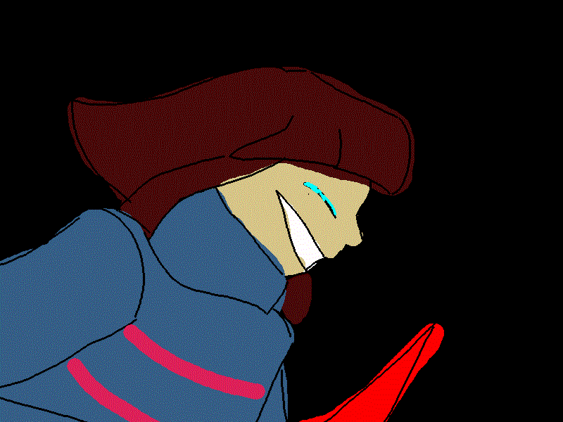 Frisk Getting Slaughtered Gif | Genocide Frisk by Burning-Sol on DeviantArt