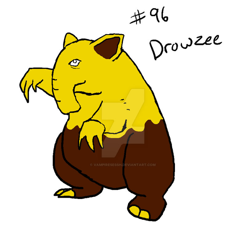 #96 Drowzee by VampireSessh on DeviantArt