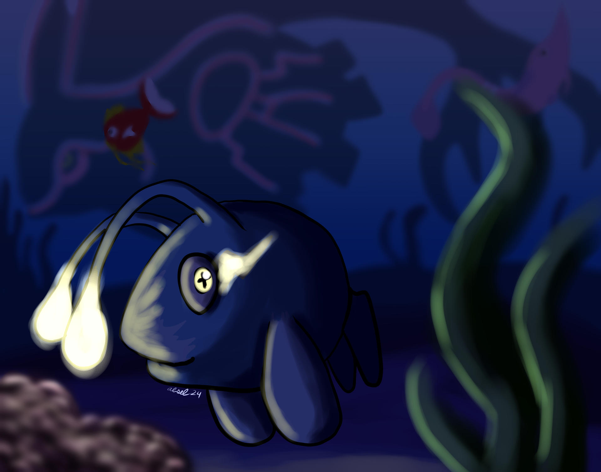 The Deep Dark 2024 Redraw by VampireSessh on DeviantArt