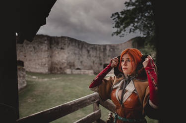 Triss on Kaer Morhen