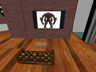 3D House Living Room