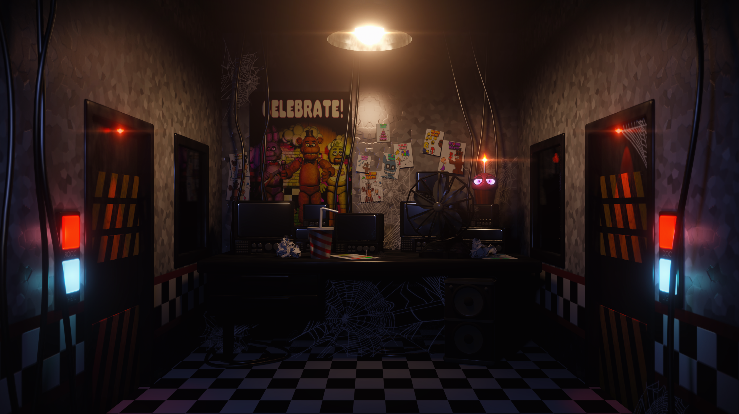 FNAF 1 Office 3.0 port is done by RazvanAndrei123 on DeviantArt