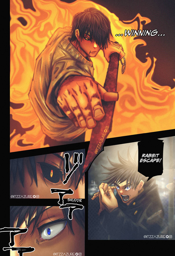 Toji vs Megumi Manga Coloring by itzzazure on DeviantArt