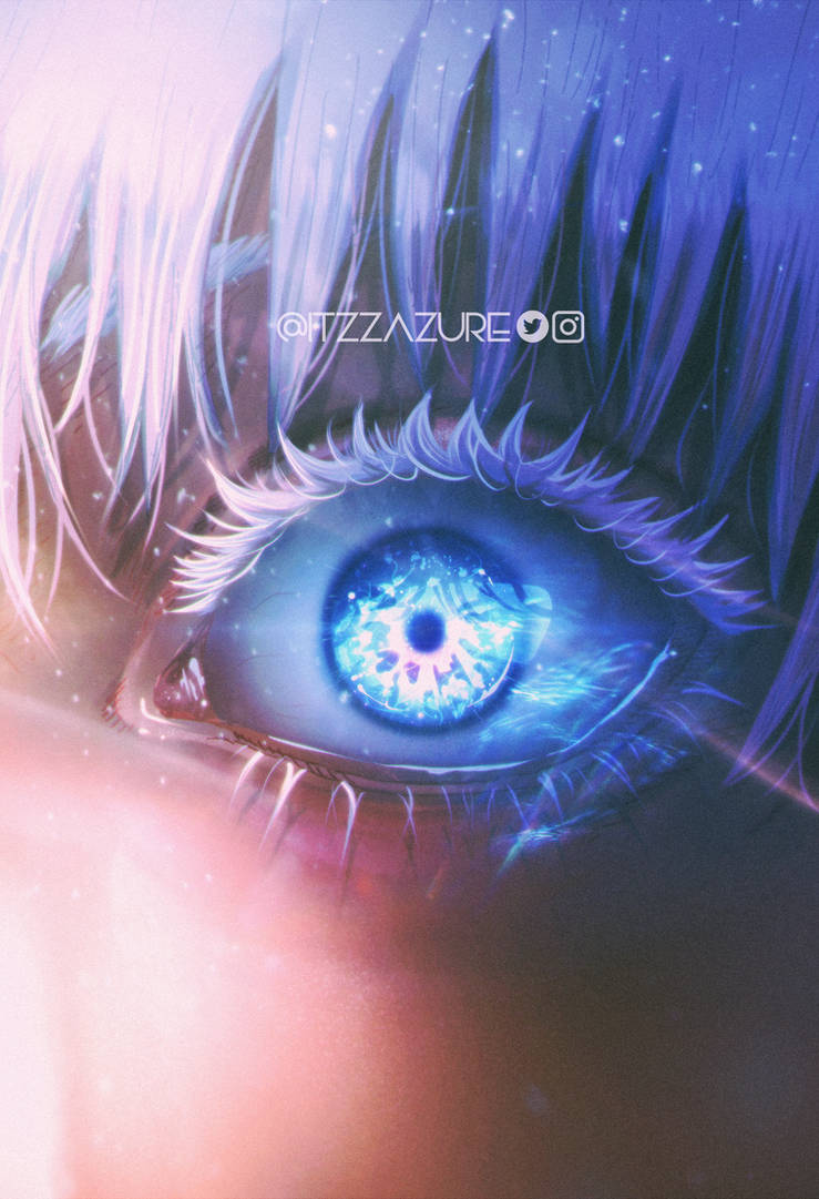 Six Eyes - Gojo Satoru by itzzazure on DeviantArt