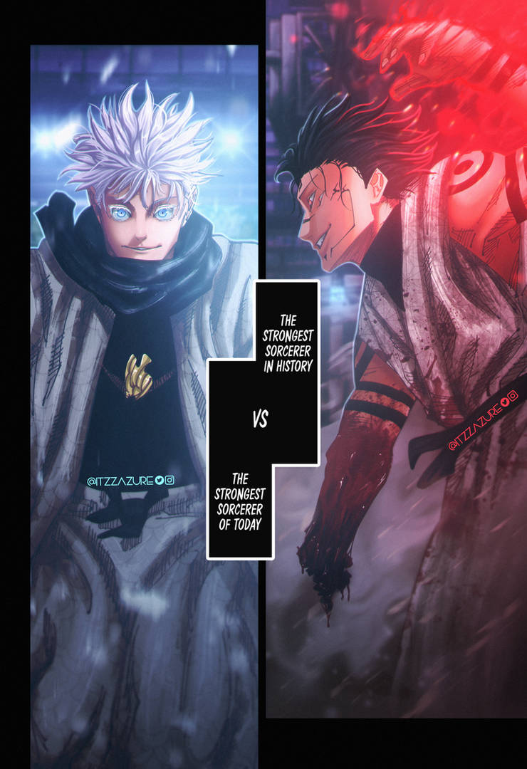 Gojo Boder Gojo vs Sukuna Round 1 - Jujutsu Kaisen Coloring by itzzazure on DeviantArt