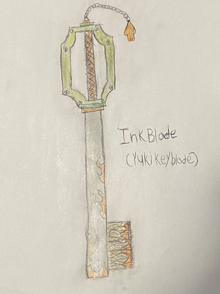 Ink Blade InkBlade (Yuki Keyblade) by Woomykupo32 on DeviantArt