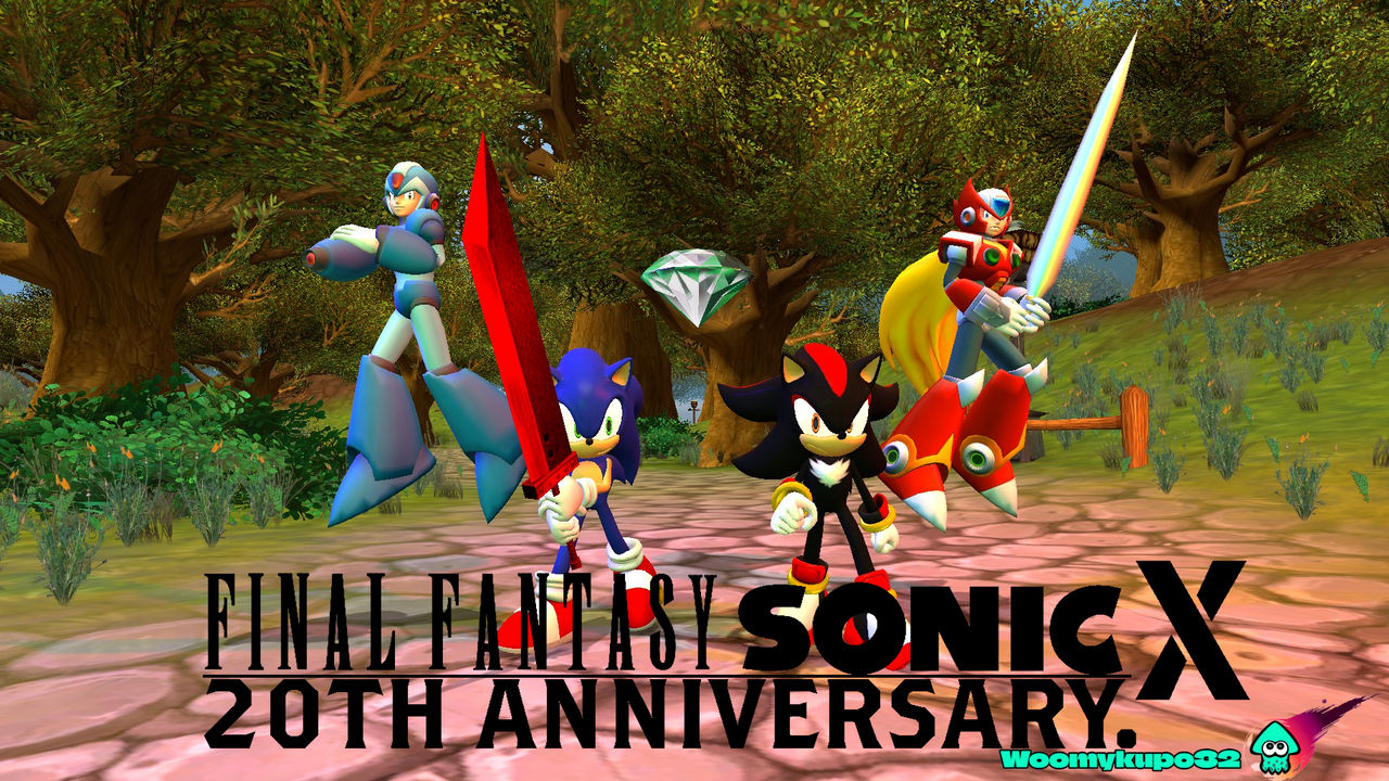 FINAL FANTASY SONIC X 20TH ANNIVERSARY. by Woomykupo32 on DeviantArt