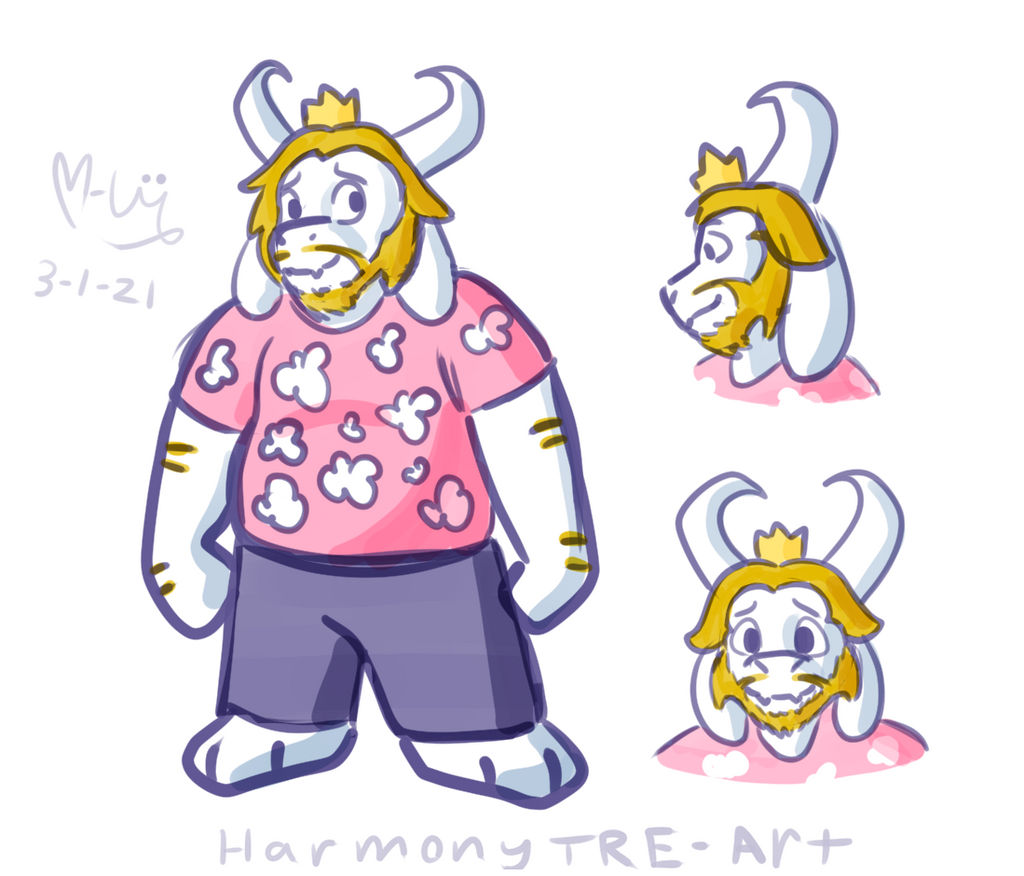 Asgore by HarmonyTRE on DeviantArt