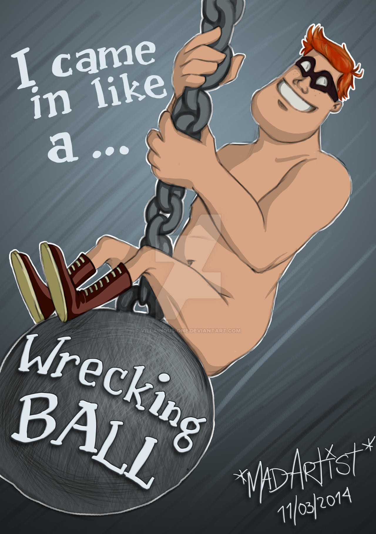 Wrecking Ball, Red!