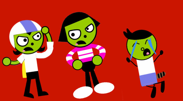 Dot, Dee and Del arguing 2 by alexa14384 on DeviantArt