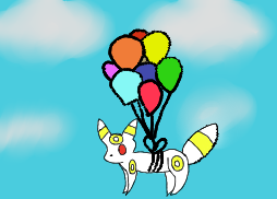 Umbreon Flying c: