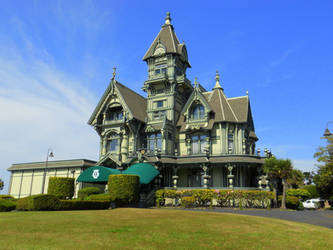 An old Victorian Mansion in Eureka, California