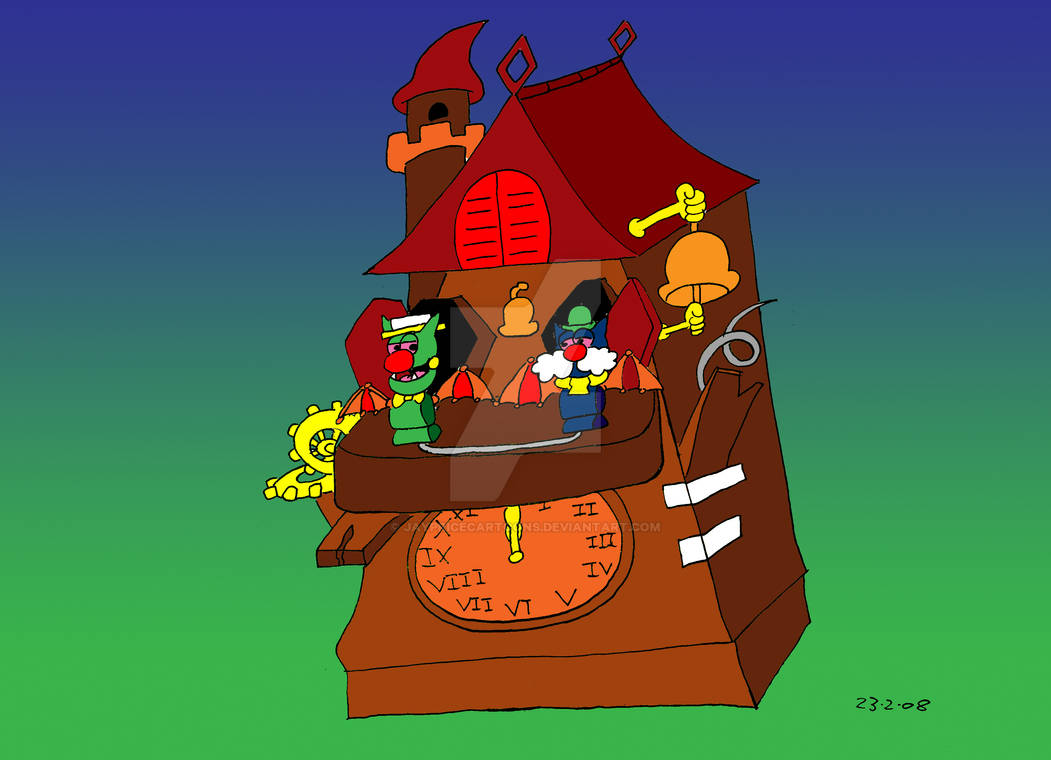The Clock by JayPriceCartoons on DeviantArt