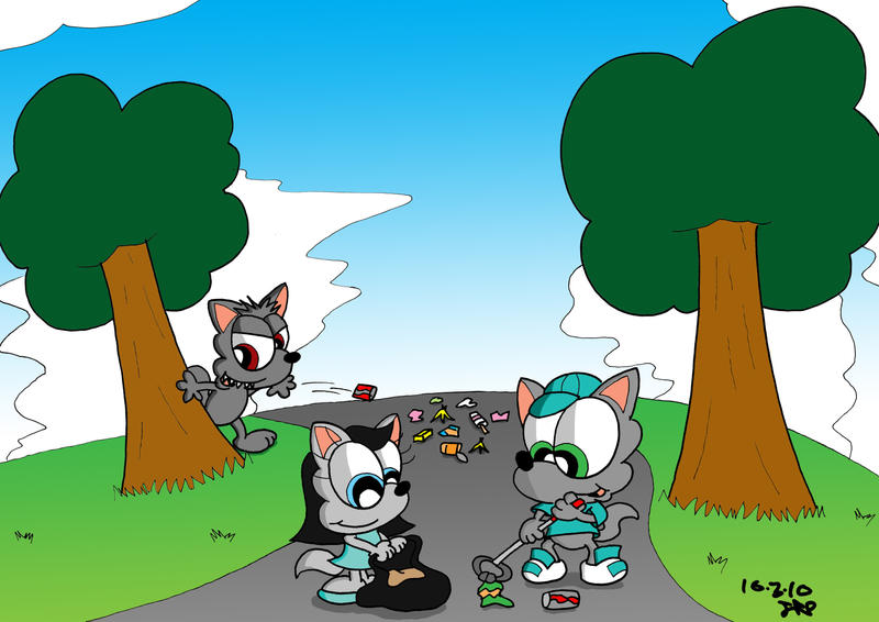 Litter Wolves by JayPriceCartoons on DeviantArt