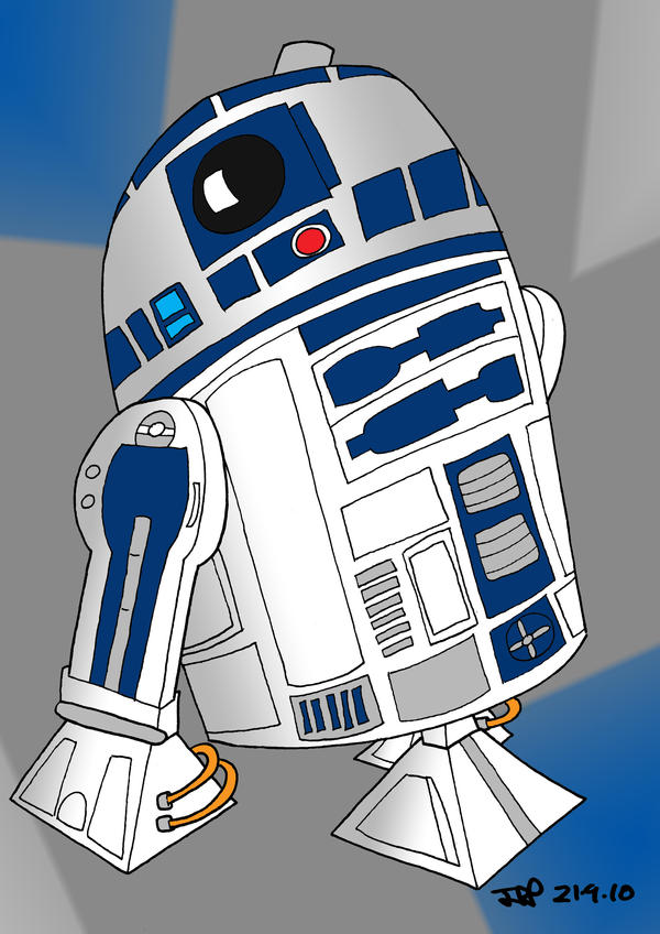 R2D2 by JayPriceCartoons on DeviantArt