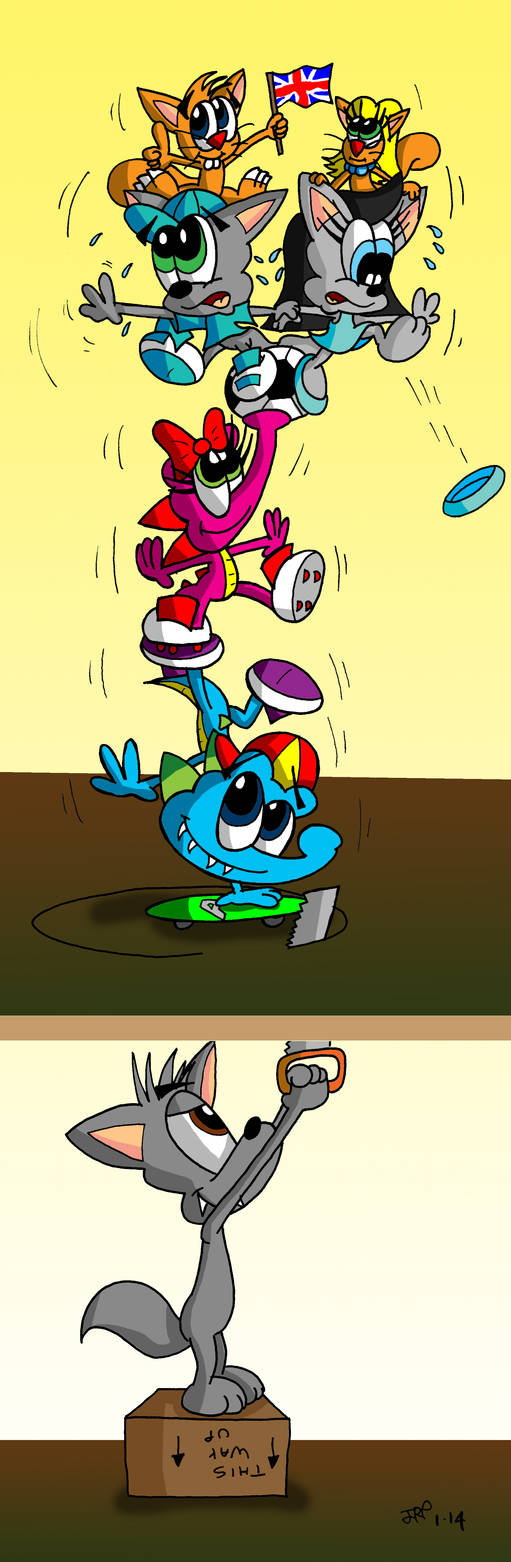 Balancing Act by JayPriceCartoons on DeviantArt