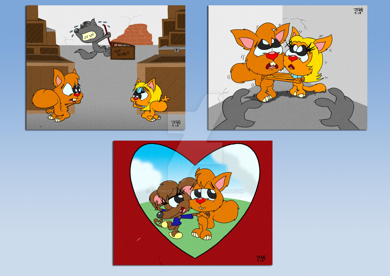 Sam Squirrel Sam the Squirrel 80s cartoon screenshots by JayPriceCartoons on DeviantArt