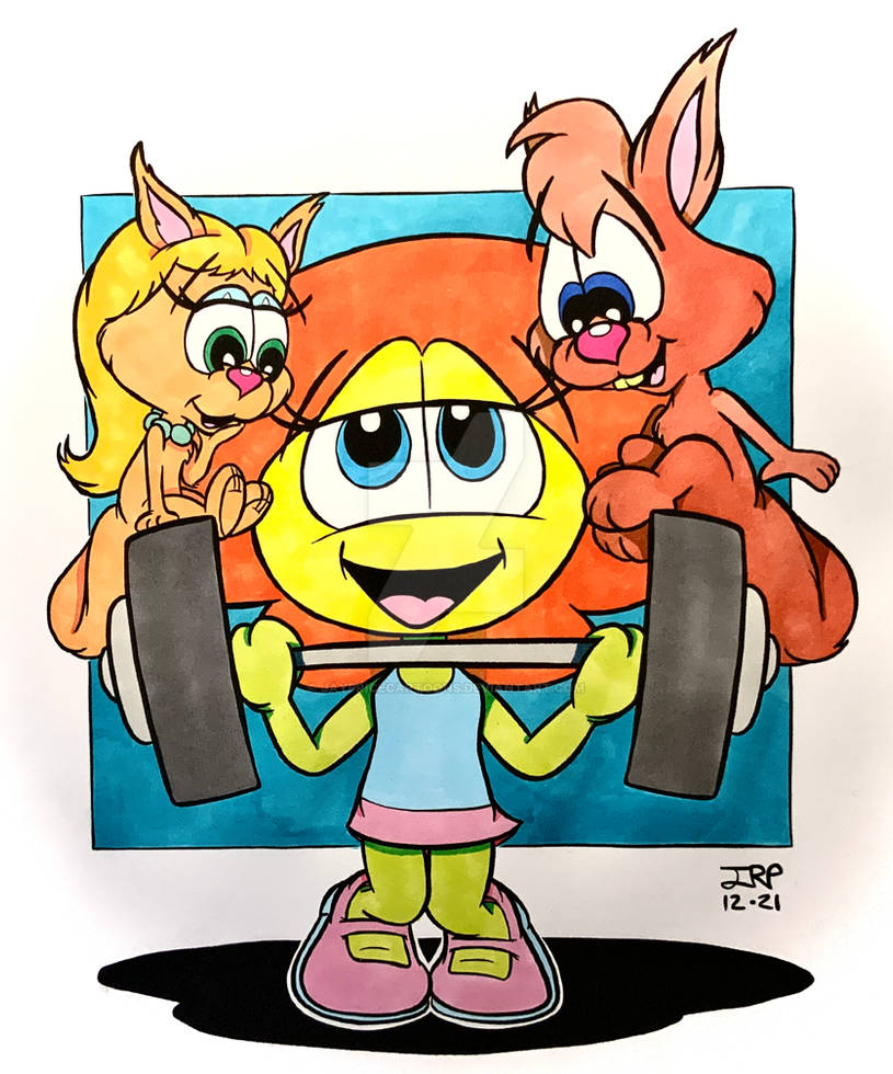 Super Strong Daisy by JayPriceCartoons on DeviantArt