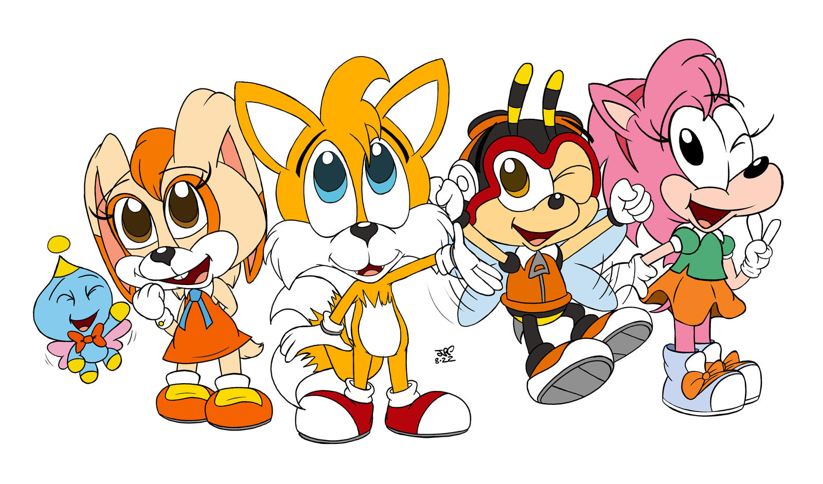 Cute Sonic Kids by JayPriceCartoons on DeviantArt