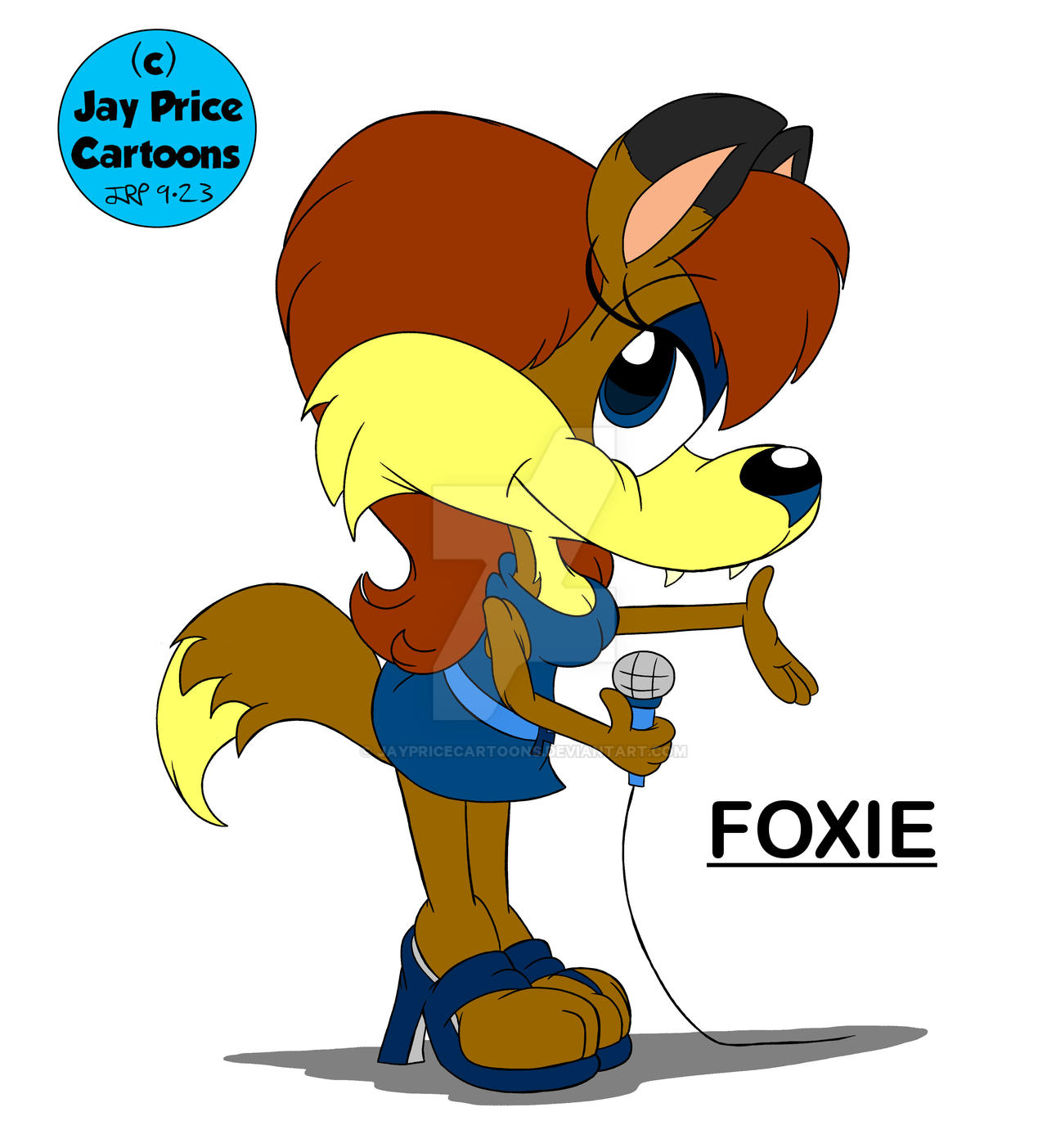 Foxie Individual Pics - Foxie by JayPriceCartoons on DeviantArt