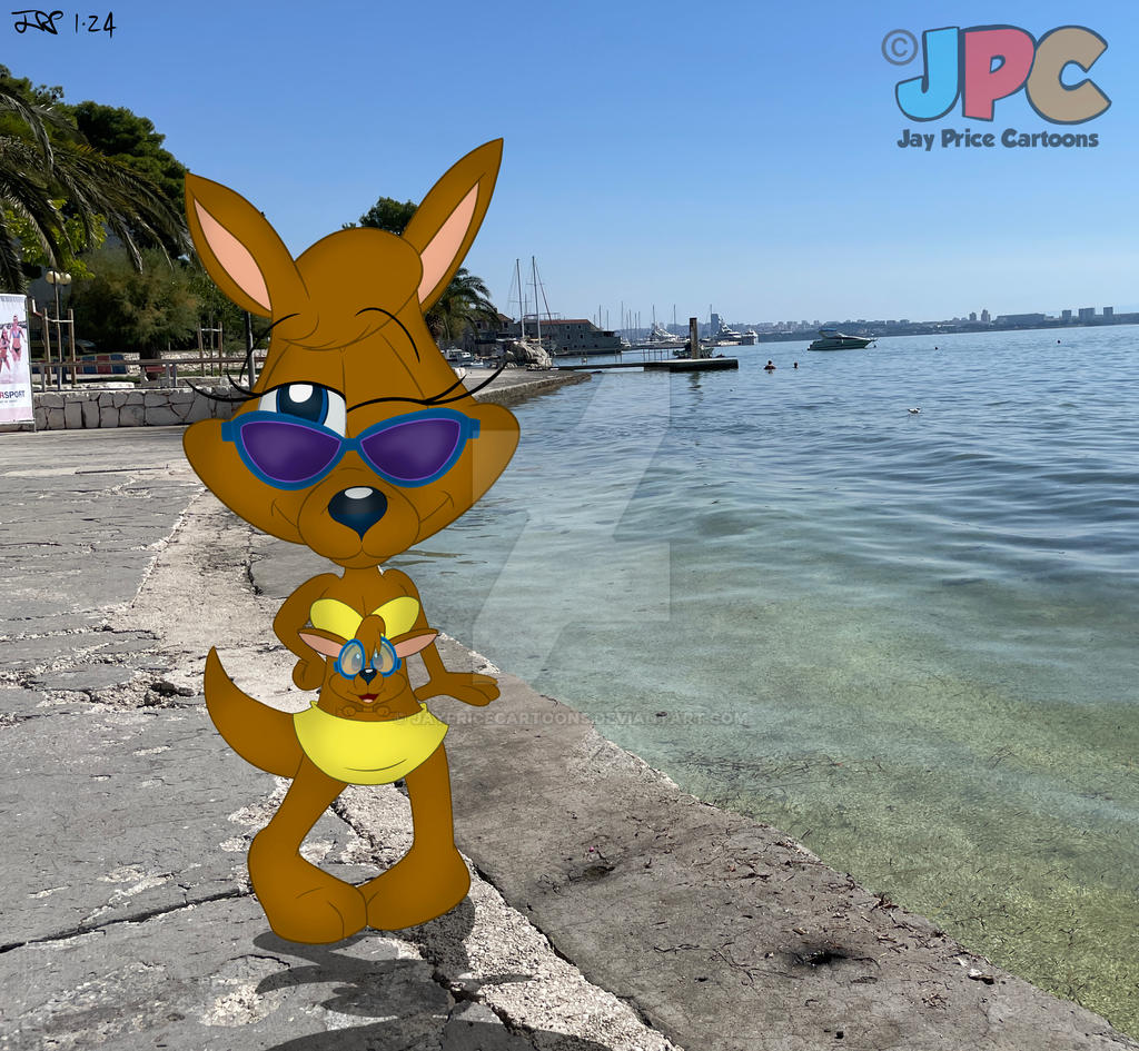 Kangaroos on Holiday by JayPriceCartoons on DeviantArt