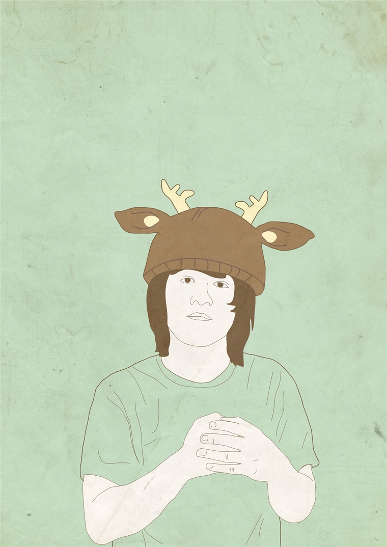 hipster honey deer