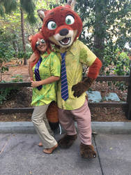 Nick and Nikki Wilde California Adventure