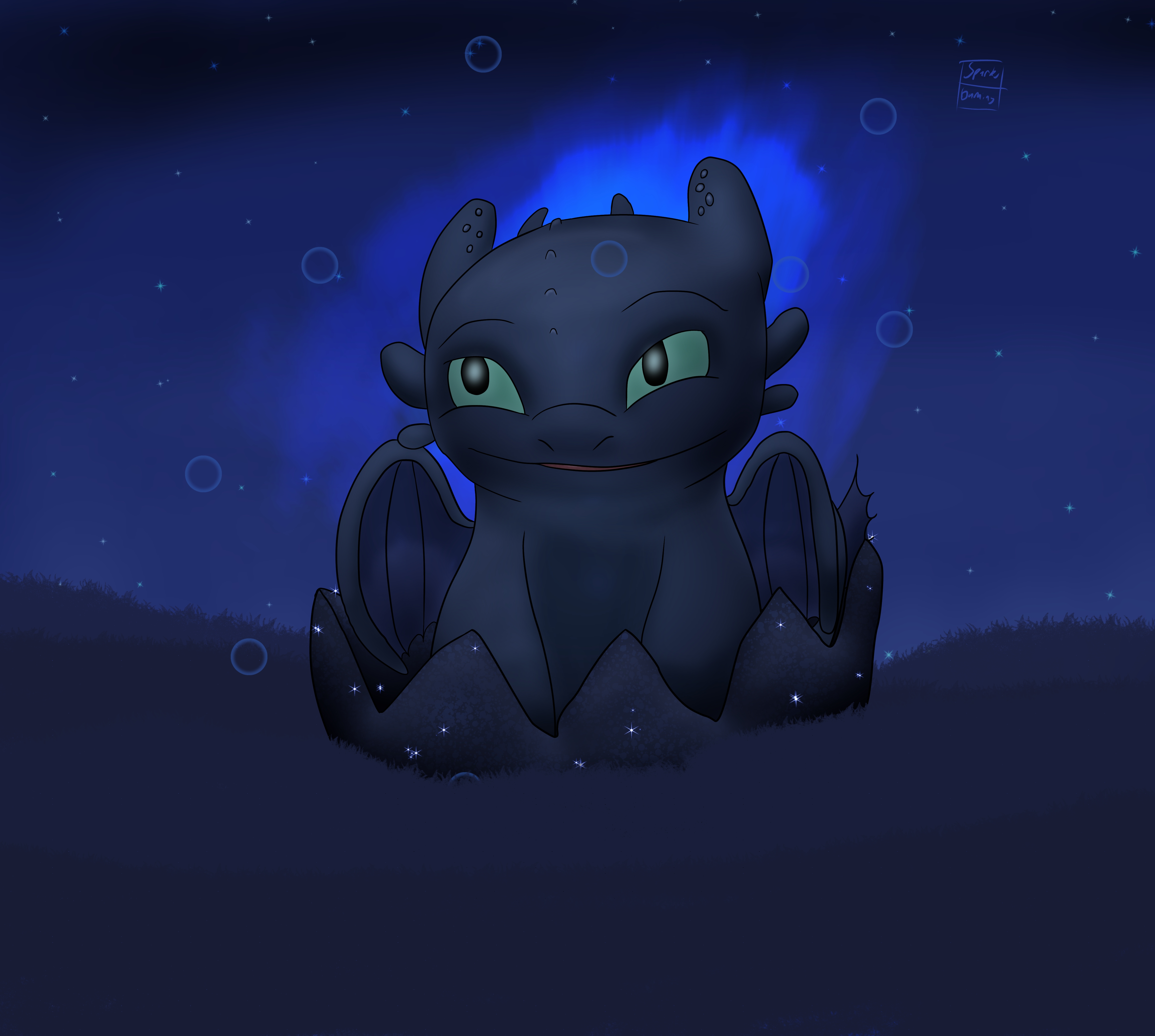 Toothless Baby How to Train Your Dragon - Baby Toothless by SparksGaming05 on DeviantArt