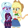 EqG Applejack and Sugarcoat