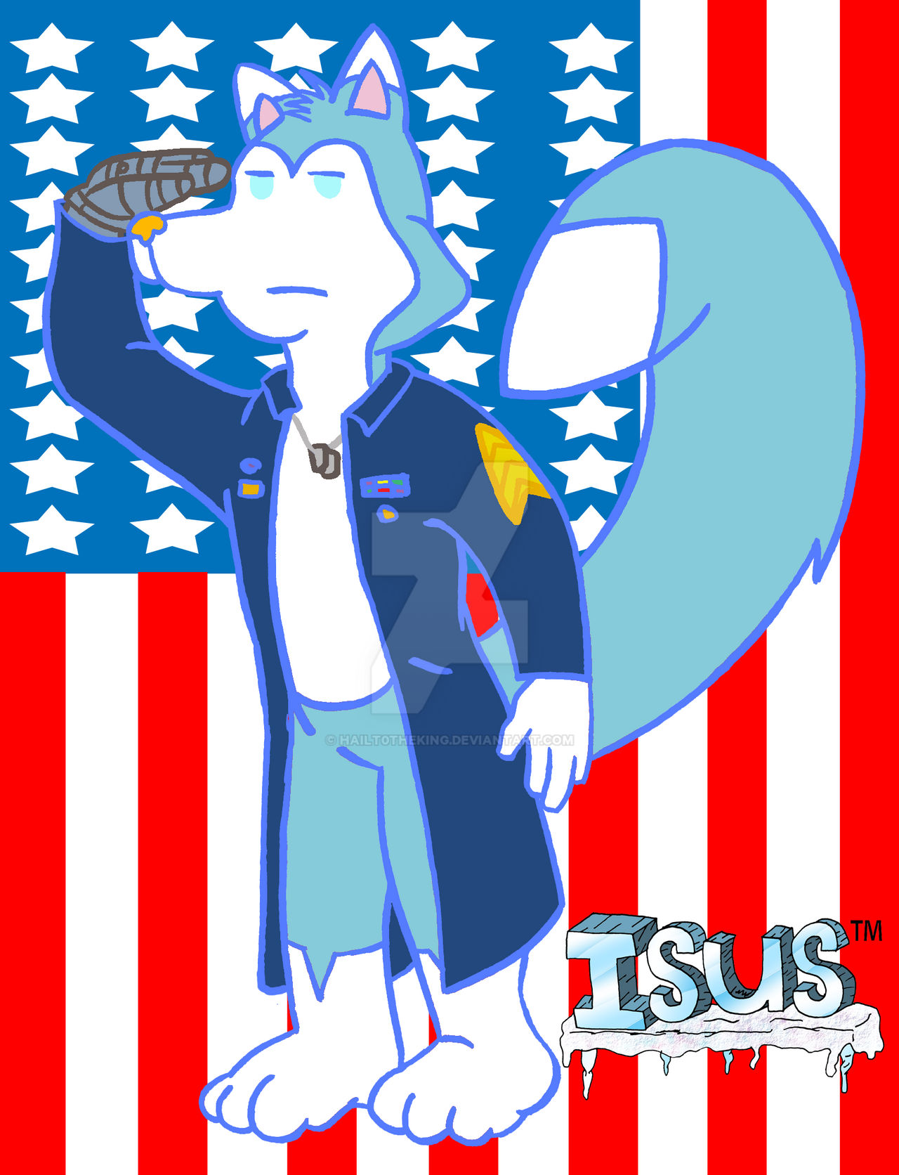 Isus Cartoon Concept