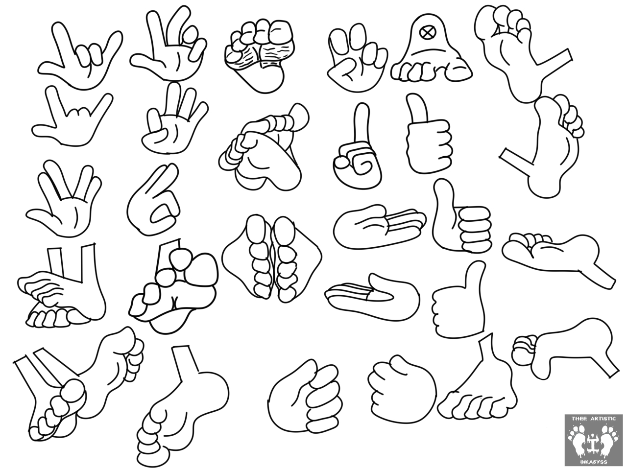 Hands and feet Practice (bonus)