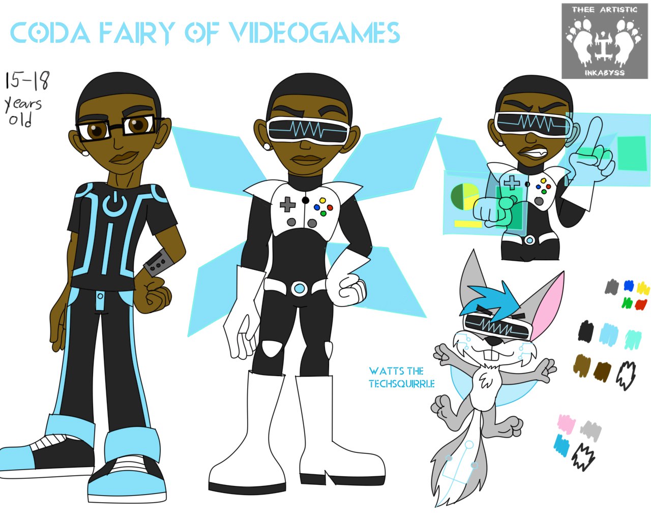 Oc: Coda Fairy of Video Games