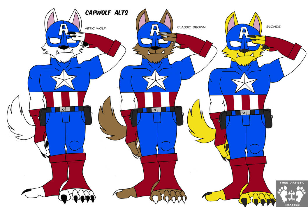 Cap Wolf Alts By TheeArtisticInkabyss On DeviantArt cap-wolf-alts-by-theeartisticinkabyss-on-deviantart