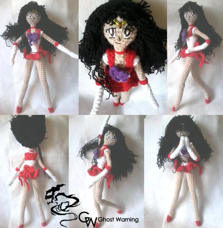 Sailor Mars Amigurumi.