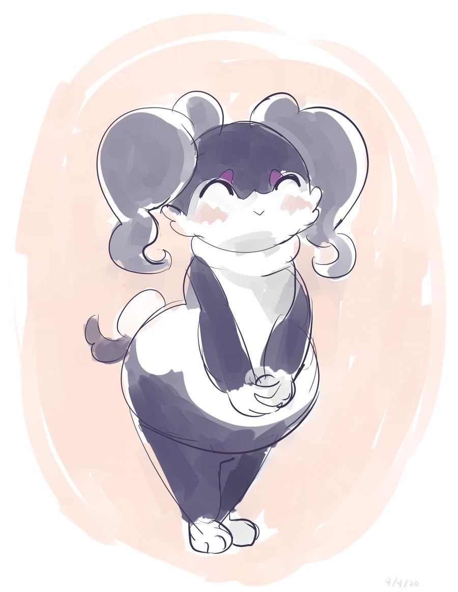 Indeedee Inflation Indeedee by ribbonpinxie on DeviantArt