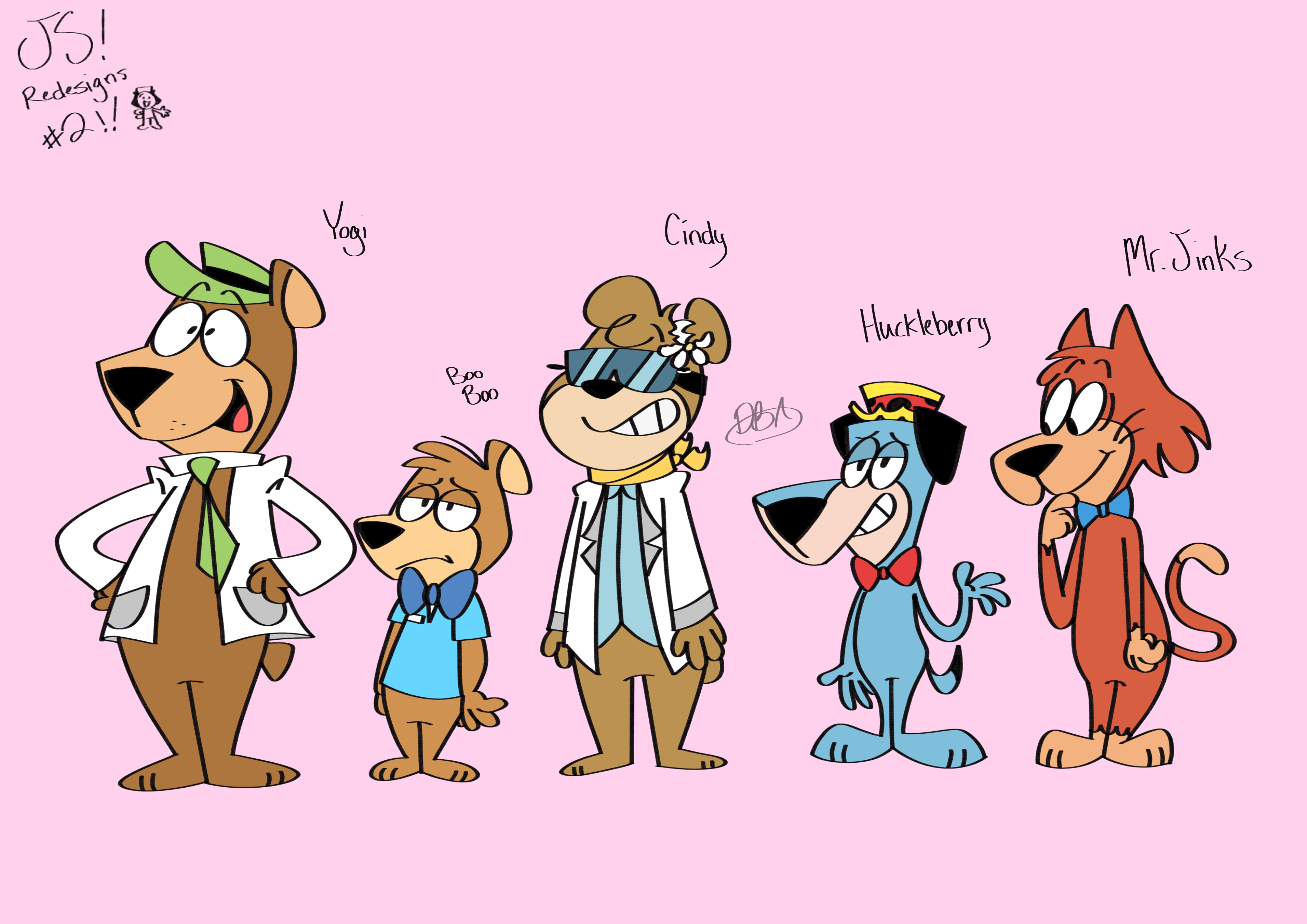 Js Bears JS! Redesigns #2 by doodlesbutawesome on DeviantArt