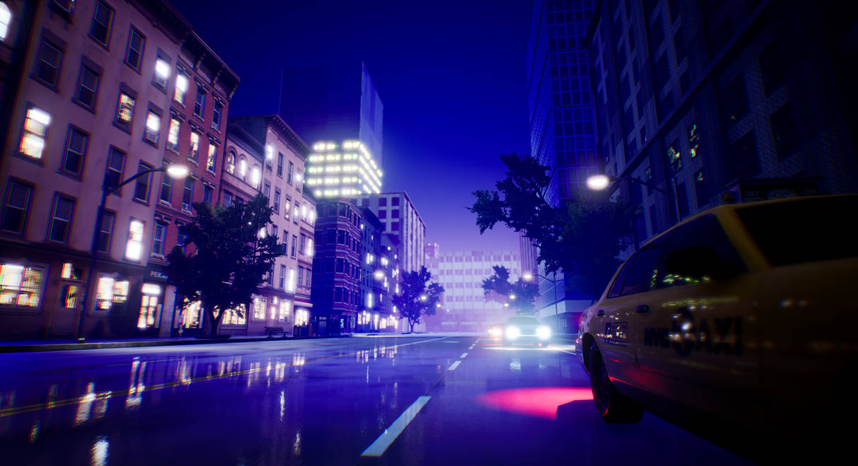 (UE4 WiP) Cyber Run by AZmaybe9 on DeviantArt