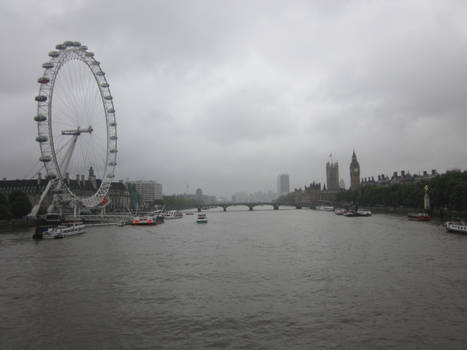 London Eye and River Thames