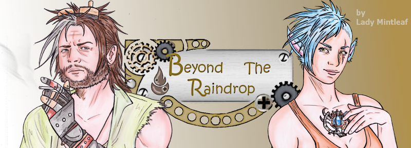 Tapastic Banner - Beyond the Raindrop