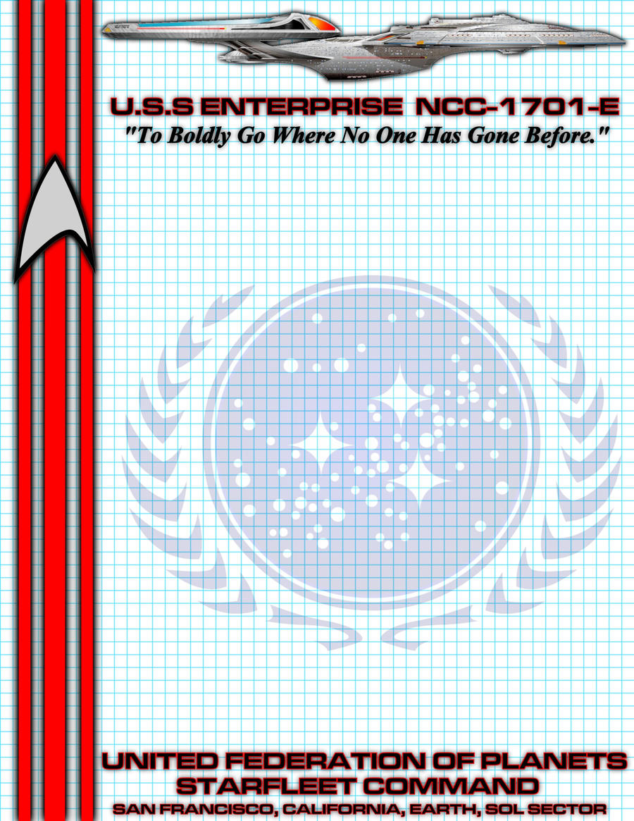 USS Enterprise E Stationary