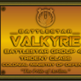 Valkyrie Dedication Plaque BSG