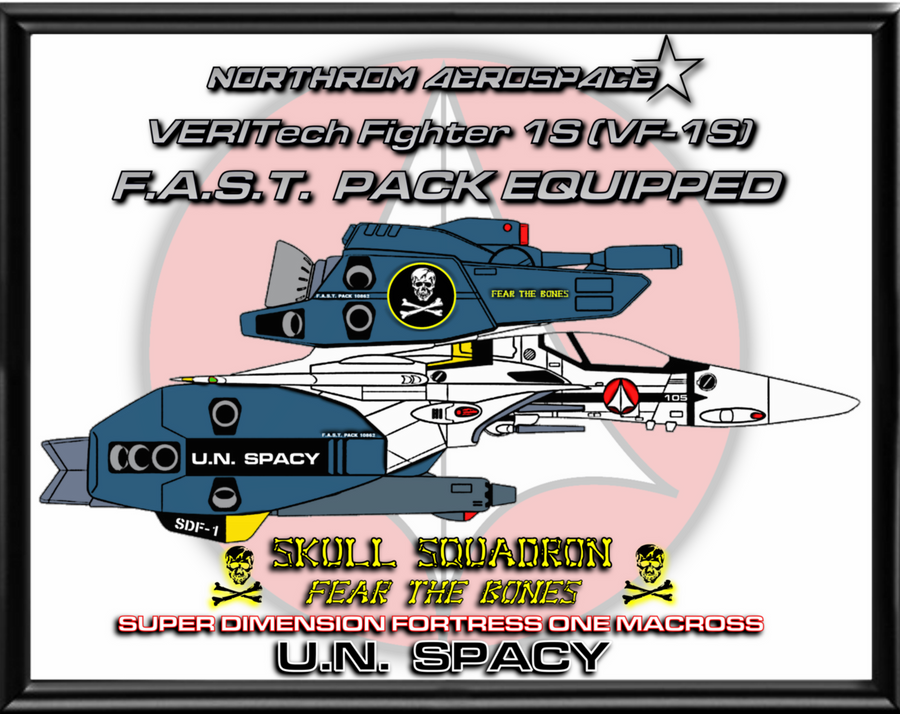 VF-1S FAST Pack Poster