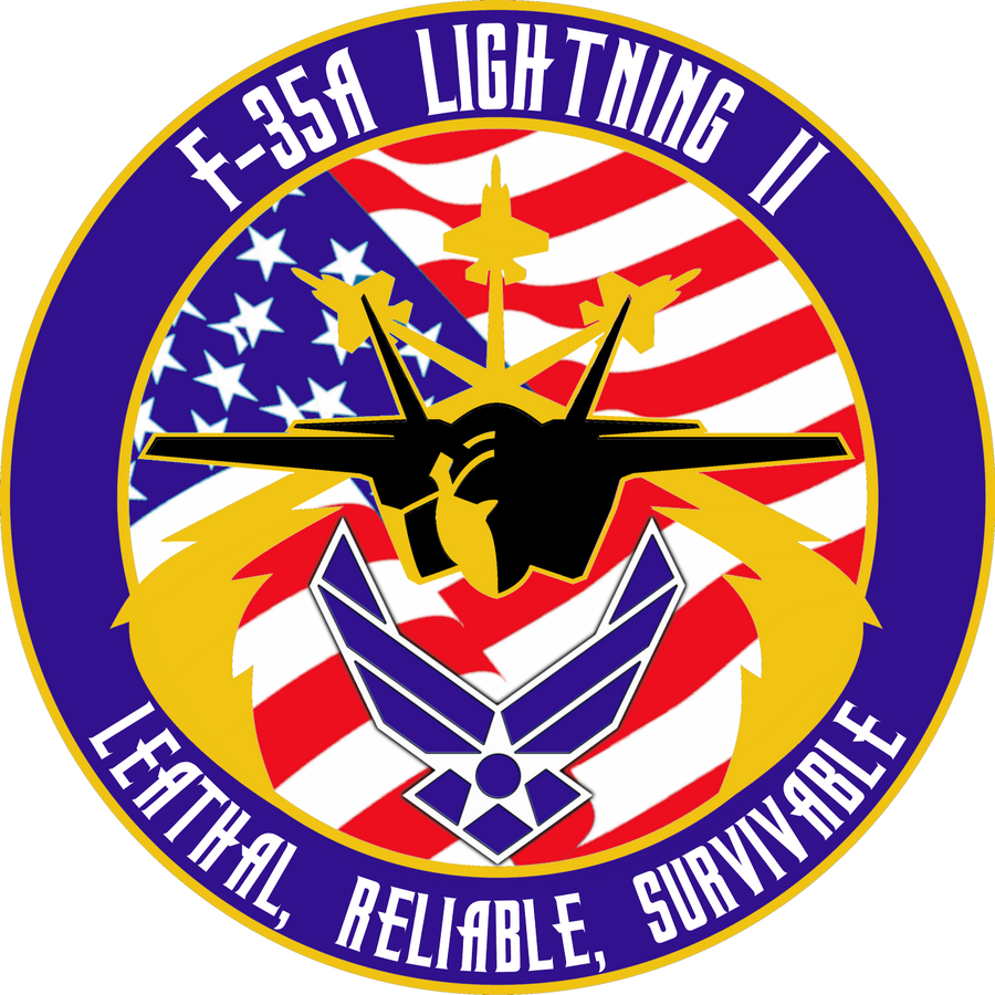 USAF F-35A Flight Insignia Alternate