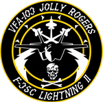 VFA-103 Jolly Rogers Flight Insignia