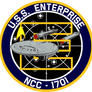 USS Enterprise Ship's Insignia NEW VERSION