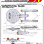 Star Trek TOS Constitution Class Heavy Cruiser