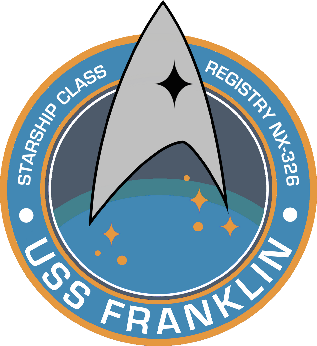 USS Franklin NX-326 Mission Patch