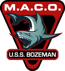 MACO Insignia USS Bozeman