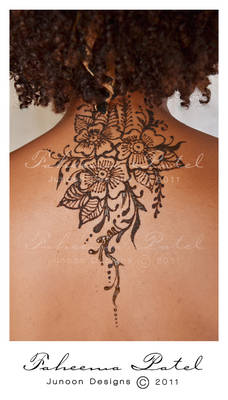 Floral Henna Tattoo